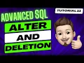 Alteration and Deletion in SQL Mastering Data Manipulation Techniques