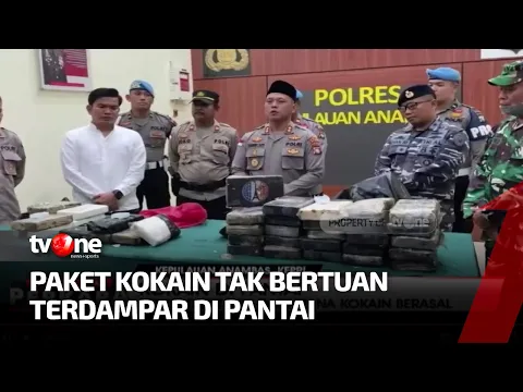 38 Kg Kokain Tidak Bertuan Ditemukan di Kepulauan Anambas