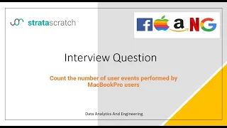 Count of Macbook Pro Users Easy StrataScratch SQL Solution Interview Problem