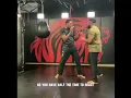 MICHAEL JAI WHITE TEACHING JON JONES HIS TRUE VERSION OF THE FRONT KICK STIPE FELT THIS KICK