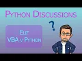 Python vs VBA Elif