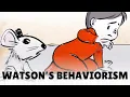 Watson s Theory of Behaviourism
