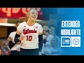 Illinois at Nebraska | Extended Highlights | Big Ten Volleyball | 11/06/2025