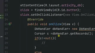 Android SQLite CRUD in Java Insert Update Delete Show Data in TextView Part 2