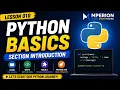 010 Python Basics Section Introduction The Python Mega Course Build 10 Real-World Applications