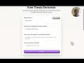 Free ai thesis generator for student or teacher