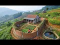 Download Lagu 60 Days Alone in the Forest: Building a Dream House \u0026 Peaceful Stone Fence | From Start to Finish