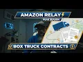 Amazon Relay peak season Box Truck contracts on the rise