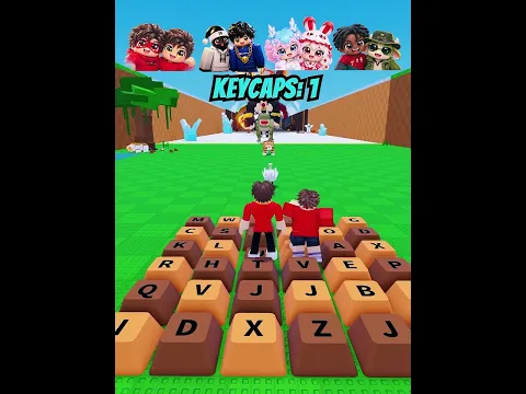 Chocolate keycaps levels vs all huge bosses in roblox streal an egg #roblox #usa #stealanegg