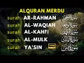 Lagu Murottal AlQuran Merdu | Surat Al Waqiah, Al Kahfi, Ar Rahman, Al Mulk, Yasin Buat Hati Lebih tenang