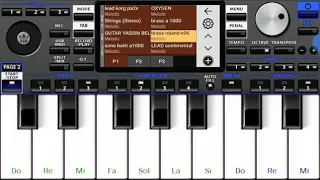 تعليم بالعرض البطيء عزف أغنية الشاب مراد عايش عيشة و الله ما تاعي بواسطة May Kel Set Org2019 