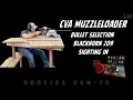 CVA Accura Muzzleloader Step-by-step Blackhorn 209 Barnes TEZ Bullets Bore Sighting Sighting In