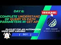 Rest Assured Day 6 Complete Understanding of Path and Query Parameter in Rest Assured API Testing