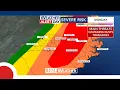 Widespread Severe Weather Possible Monday Week of Weather with Grant Skinner Elizabeth Holmes