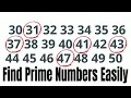 Quick tip to see if a number is prime