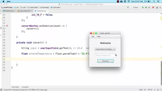 8 2 Temperature Converter tool - Convert Method learn JavaFX