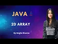 Java Basic 37 - 2 Dimensional Array