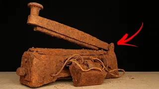 Impossible Restoration! Rusty Antique Sealer Machine Restoration