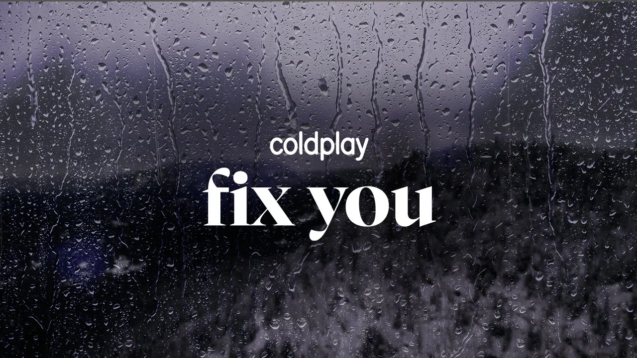 coldplay - fix you (lyrics)