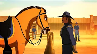 حصان بري بيتحدي قائد المعسكر عشان يثبت له ان مش كل الاحصنه بتتروض 