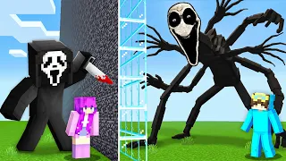 I Cheated with HORROR BOSSES in a Mob Battle!