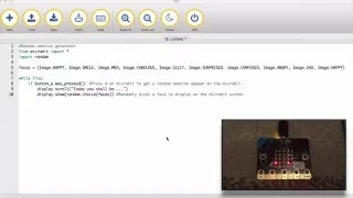 Random Emotions App - BBC MicroBit MicroPython