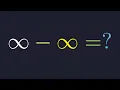 Infinity Minus Infinity is NOT Zero - Here s Why