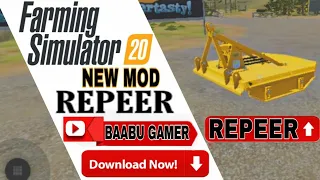 farming simulator 20 indian reaper mod with download link full installation