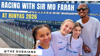 Once in a Lifetime: Racing with Sir Mo Farah in Abu Dhabi and winning 🏆 the girls relay race #RunYas
