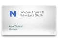 Facebook Login with NativeScript