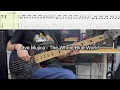 【Bass tab】Ave Mujica - The Whole Blue World ベース弾いてみた