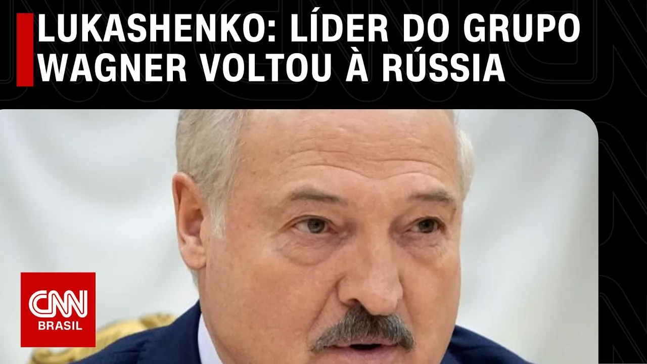 Lukashenko: Líder do grupo Wagner voltou à Rússia | CNN NOVO DIA