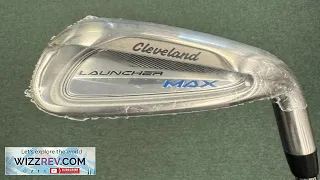 NEW Cleveland Launcher MAX Iron Set 5 PW GW KBS Max Steel Regular Review