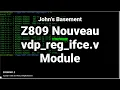 Z80 Nouveau vdp - reg