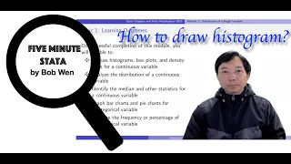 How to Draw Histogram in Stata Stata Graphics and Data Visualization Stata Tutorials Topic 1