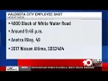 Noon Valdosta city employee shot