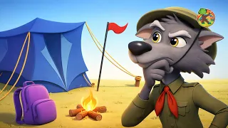 🔴 ¡De campamento con el lobo! ¿Te fiarías de él? 🐺⛺ | Cuentos EN VIVO | KONDOSAN