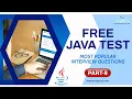 FREE Java Test - Part 9 SynergisticIT