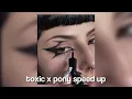 Download Lagu toxic x pony - speed up
