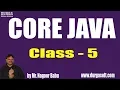 Differences Between Java and Others C C Class - 5 by Mr Nagoor Babu Sir On 08-12-2018