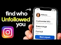 How to see who unfollowed you on instagram in 2026 Easy Safe