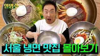 평냉부터 비냉까지! 냉면의 왕자가 알려주는 올여름 더위 이기는 법☀️ | 여름방학 특집🌴 | 할명수 서울 냉면 맛집 몰아보기