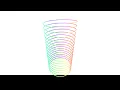 Circular Spiral of Processing Generative Art Practice