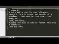internet programming Practical Program 6 php practical program