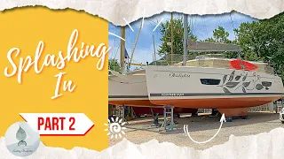 PART TWO: Splashing Back into Sailing Life from The Boat Yard – Coppercoat Reveal