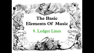 Basic Elements of Music 9 - Ledger Lines SARAHTIM Music Stephen Hill