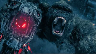 godzilla u0026 king kong vs mecha godzilla godzilla vs king kong 4k 60 fps hd movie scene