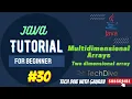 Multidimensional Arrays in Java Array in Java Tutorial