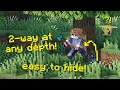 Ultimate Hidden Water Elevator for Minecraft Java