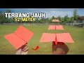 Download Lagu New! Pesawat Kertas bentuk KOTAK Terbang sangat Jauh - ELEKTROGAMI